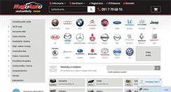 Desktop Screenshot of majoauto.sk